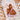 Colette la Poulette  - Doudou Poule personnalisable -  Minky Sucre Brun