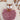 doudou personnalisable d'un renard blanche niché dans une framboise