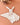 doudou lapin en double gaze avec une broderie