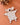 un doudou plat koala en minky beige latte et double gaze à fleurs
