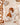 Doudou lion plat personnalisable en minky camel et tissu double gaze avec des arcs-en-ciel
